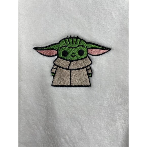 Star Wars Gogru Cropped Pull over Hooded Sweatshirt Women’s Medium - Picture 3 of 5